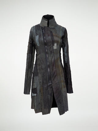 The Donna Jacket in Distressed Grey