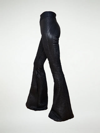 The Grace Legging in Black Leather