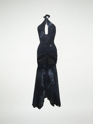 The Whitney Dress in Smokey Blue