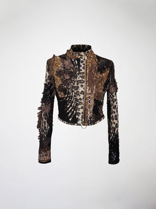 The Chaka Jacket in Leopard