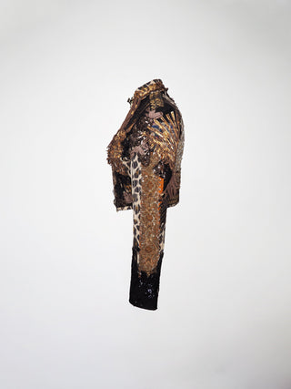 The Chaka Jacket in Leopard