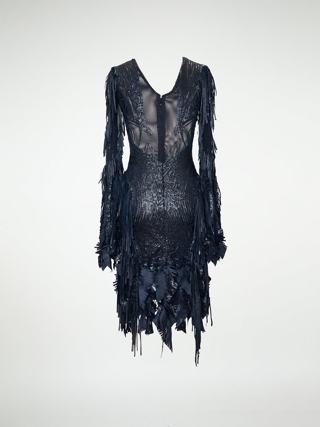 La Souxsie : Robe en cuir et résille