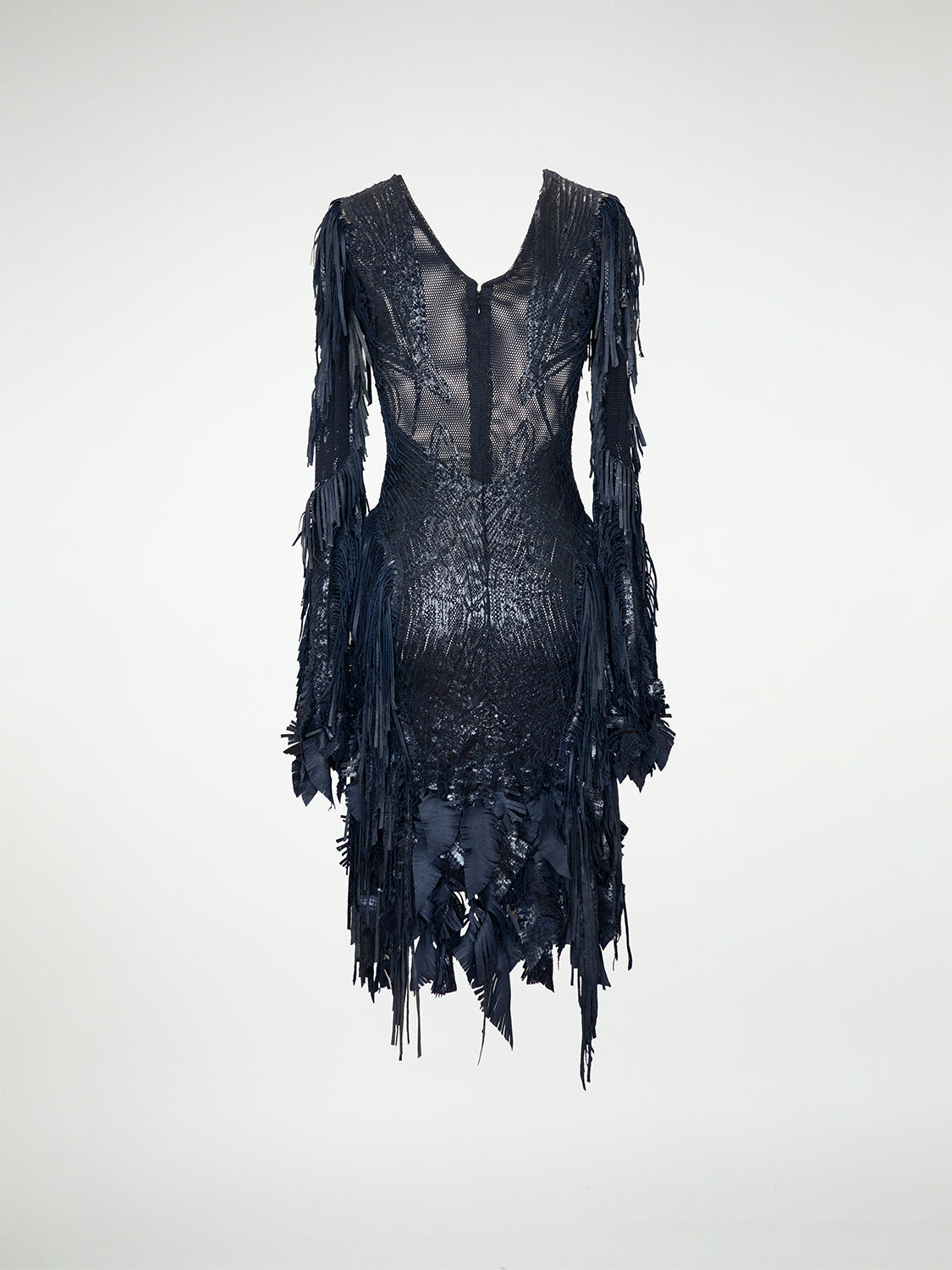 La Souxsie : Robe en cuir et résille
