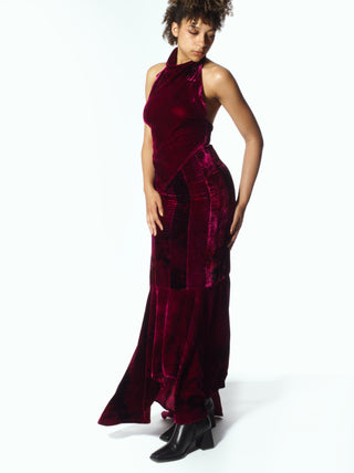 La falda Empress en magenta