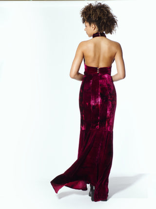 La falda Empress en magenta