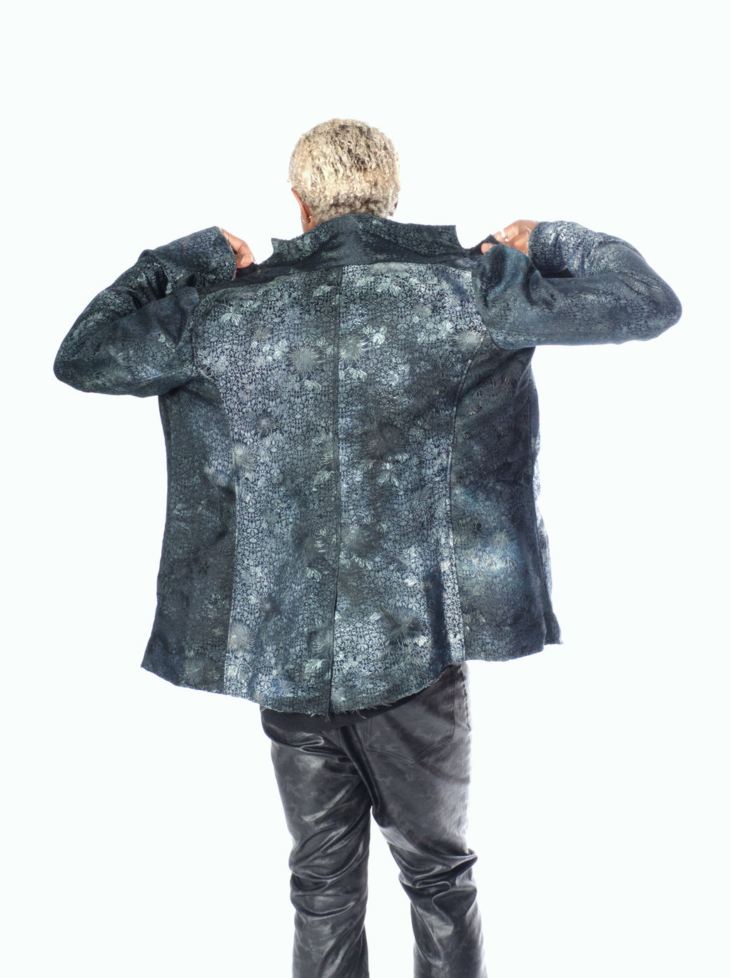 The Jimi Jacket in Hand-dyed Silk