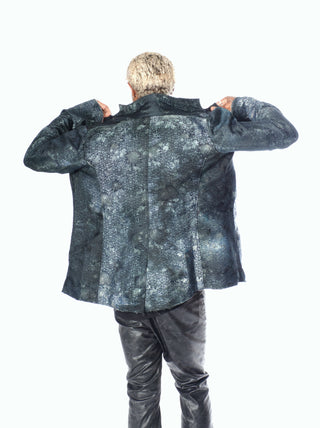 The Jimi Jacket in Hand-dyed Silk