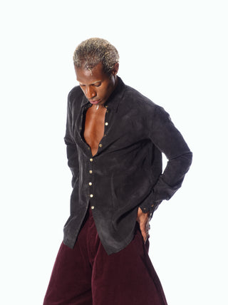The Simple Snap-Down Shirt
