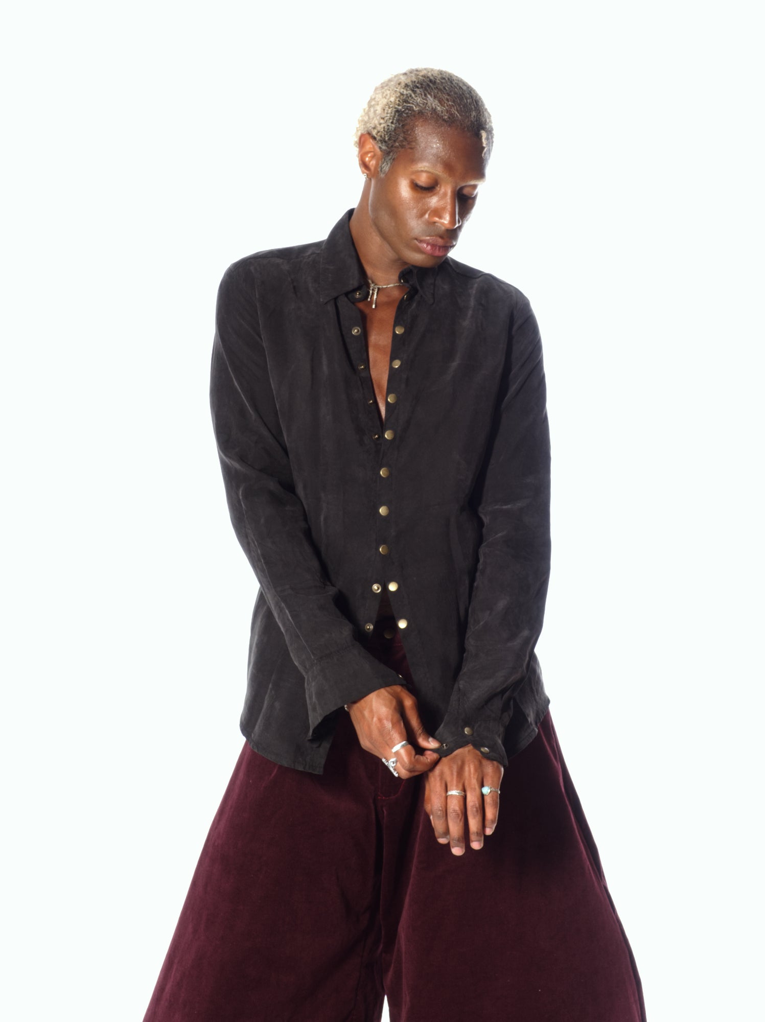 The Simple Snap-Down Shirt