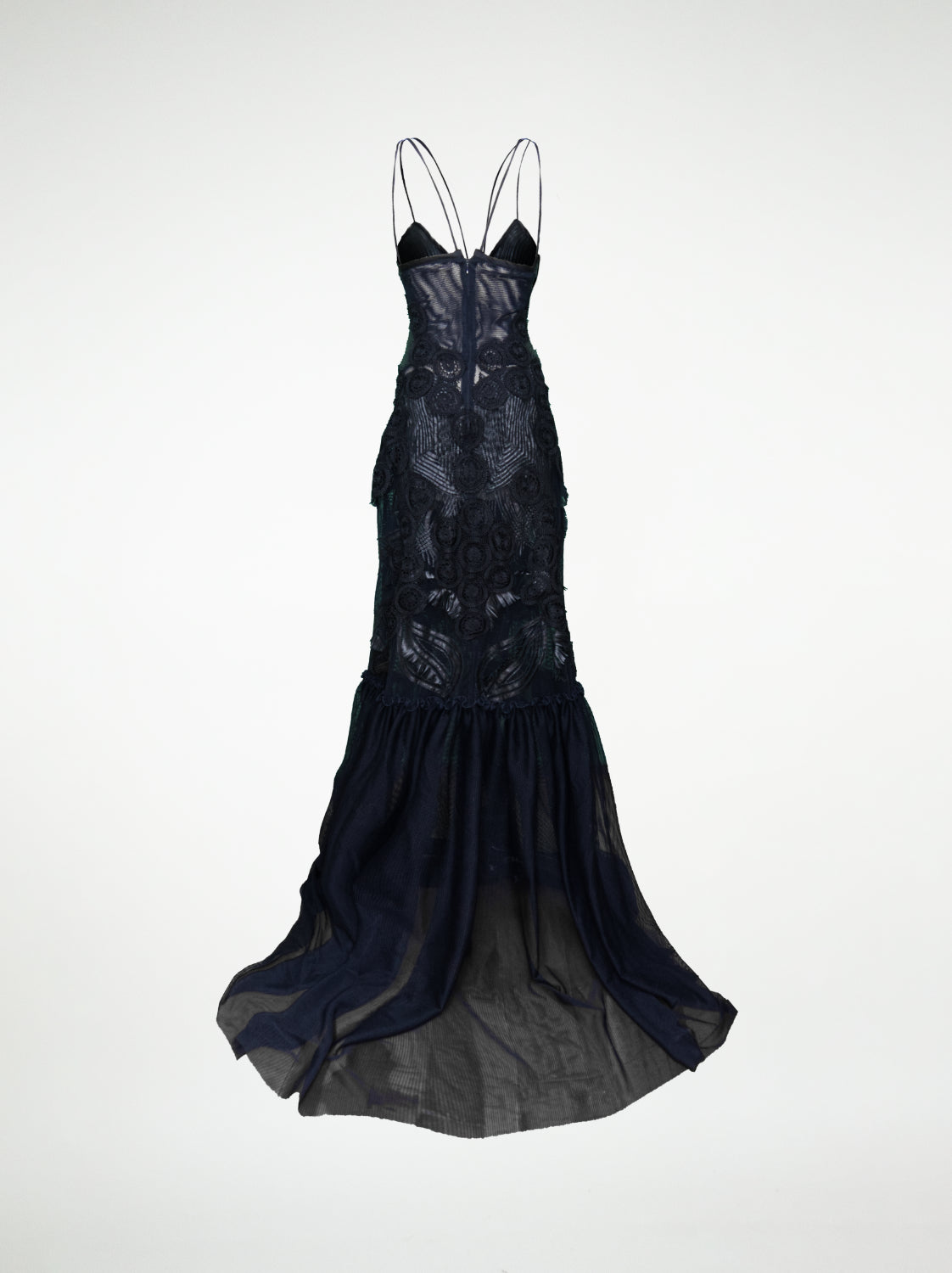 La Souxsie : Robe en cuir et résille